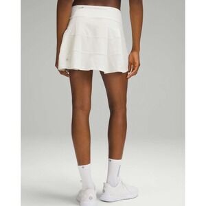 Lululemon Pace Rival Mid-Rise Skirt *Long Bone SIZE 8